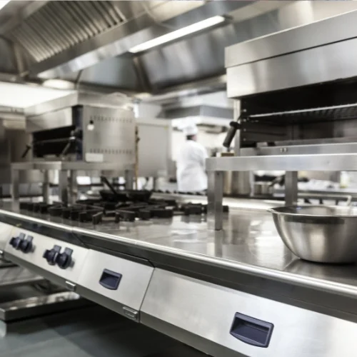 Commercial Kitchen Stock Photo - O and M Plumbing