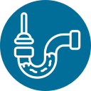 Drain Cleaning Icon - O and M Plumbing
